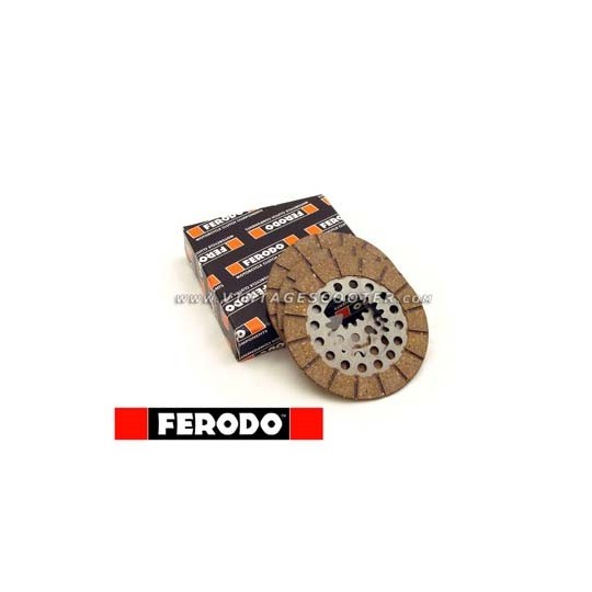 Disques embrayage garni x 3 Vespa /Acma 125 1955-58 / 150 GL / type N 1958